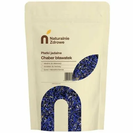 Chaber Bławatek Płatki Kwiaty Niebieskie 15 g - Naturalnie Zdrowe