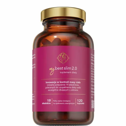 My BestSlim 2.0 - 120 Kapsułek MyBestPharm - My Best Slim