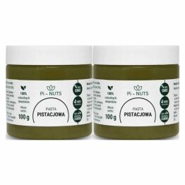 2 x Pasta Pistacjowa 100% 100 g - PI-NUTS