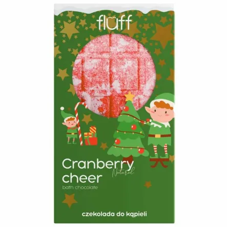 Czekolada do Kąpieli Cranberry Cheer 160 g - Fluff