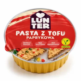 Pasta z Tofu Paprykowa z Chilli Wegańska 75 g - Lunter