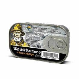 Wątróbka z Dorsza w Tłuszczu Własnym 115 g (58 g) - Kier - Wątróbki dorszowe