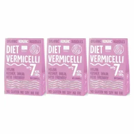 3 x Makaron Konjac Vermicelli 385 g (300 g) Bio - Diet-Food