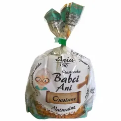 Ciasteczka Owsiane Naturalne Bez Dodatku Cukru 100 g - Ania