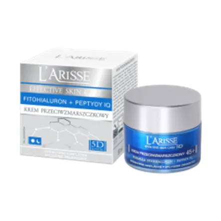 Krem Przecizmarszczkowy 45+ L'Arisse Fitohialuron + Peptydy IQ 50 ml - AVA