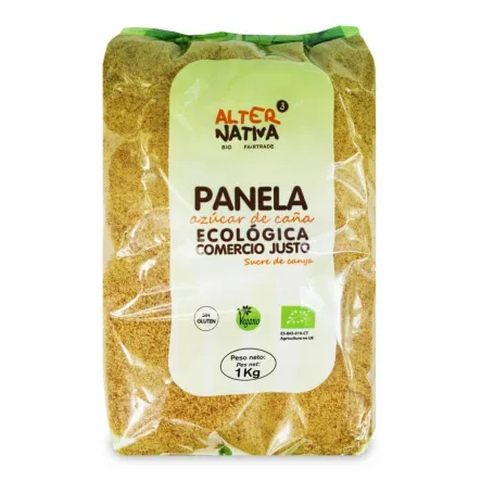 Cukier Trzcinowy Panela Bio 1 kg - Alternativa 