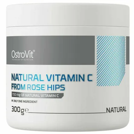 Naturalna Witamina C z Dzikiej Róży 300 g - OstroVit