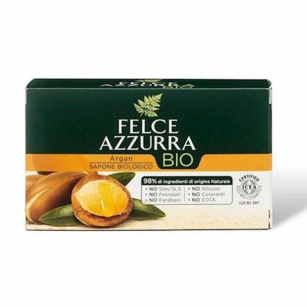 Mydło w Kostce Olejek Arganowy Eco 125 g - Felce Azzurra