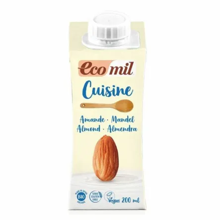Śmietanka Migdałowa UHT Bio 200 ml - Ecomil