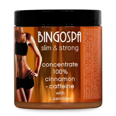 Koncentrat Cynamon Kofeina z L-karnityną 250 g Bingospa