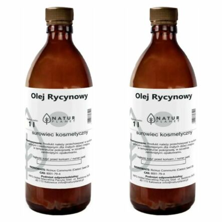 2 x Olej ze Słodkich Migdałów Rafinowany 1 l - Natur Planet