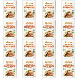 16 x Proszek do Pieczenia Bezglutenowy Bio 51 g (3 x 17 g) - Biovegan