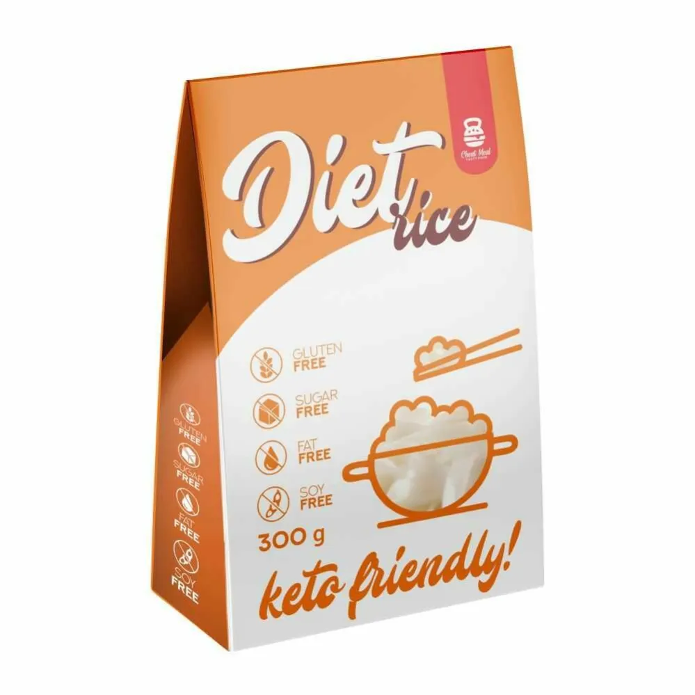 Makaron Konjac Diet Rice 400 g (300 g)  - Cheat Meal - Przecena Krótka Data Minimalnej Trwałoś