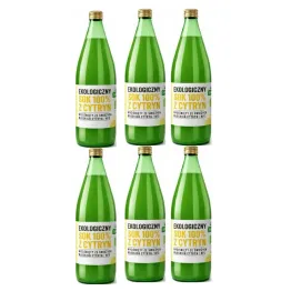 6 x Sok ze Świeżych Włoskich Cytryn NFC BIO 1 l - EkoWital