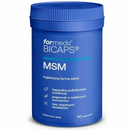 Bicaps MSM 60 Kapsułek - Formeds