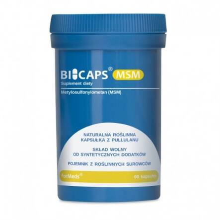 Bicaps MSM 42 g 60 Kapsułek - Formeds