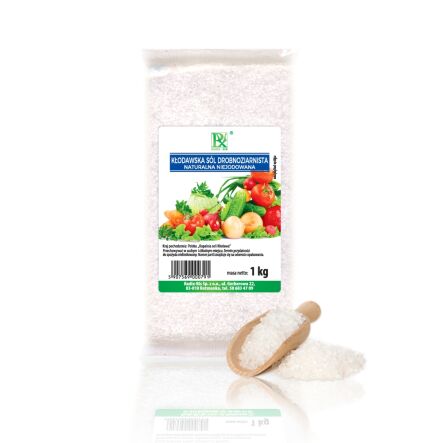 Sól Kamienna Kłodawska Drobna Niejodowana 1 kg Radix-Bis 