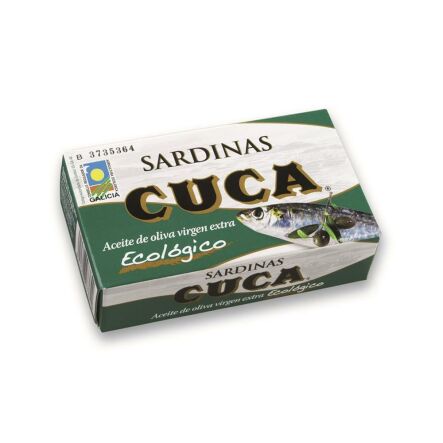 Sardynki W Bio Oliwie Z Oliwek 120 G - Cuca