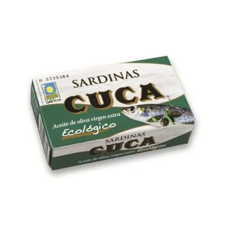 Sardynki W Bio Oliwie Z Oliwek 120 G - Cuca