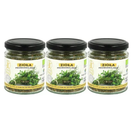 3 x Zioła Prowansalskie Bezglutenowe BIO 40 g - Pięć Przemian