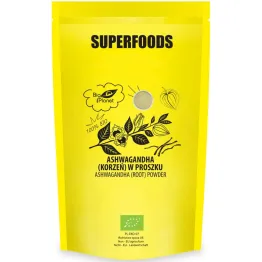 Ashwagandha (Korzeń) w Proszku Bio 500 g -  Bio Planet