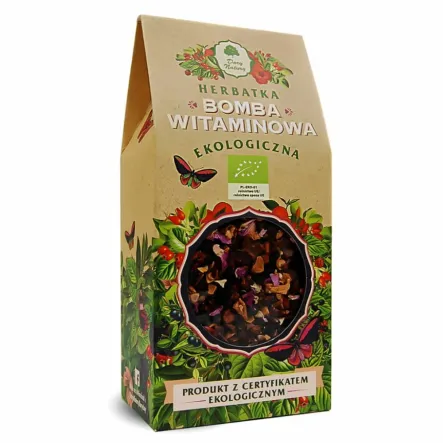 Herbatka Bomba Witaminowa Eko 200 g Dary Natury