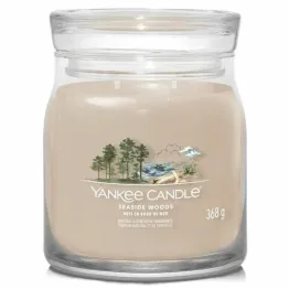 Świeca Średnia SEASIDE WOODS - Wosk Sojowy 368 g - YANKEE CANDLE