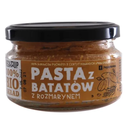 Bio Pasta z Batatów z Rozmarynem 190 g VegaUp
