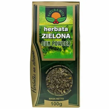 Herbata Zielona Gun Powder 100 g - Natura Wita