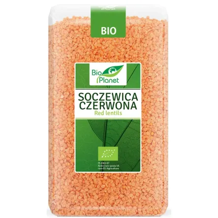 Soczewica Czerwona Bio 1 kg - Bio Planet