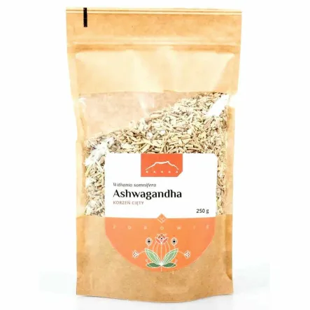 Ashwagandha Korzeń Cięty 250 g - Nanga