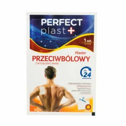 Plaster Przeciwbólowy 1 szt. (9x 14 cm) - Perfect Plast