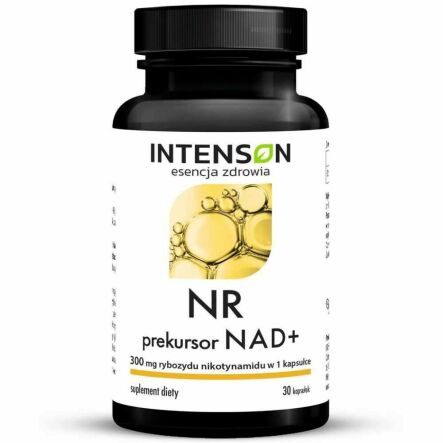 NR-Nad+ (NR Chlorek Rybozydu Nikotynamidu) 30 Kapsułek - Intenson