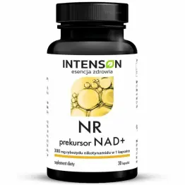 NR-Nad+ (NR Chlorek Rybozydu Nikotynamidu) 30 Kapsułek - Intenson