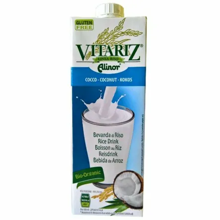 Napój Ryżowy z Kokosem Bezglutenowy Bio 1 l - Vitariz