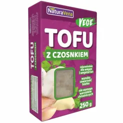 Tofu Kostka z Czosnkiem 250 g - NaturAvena