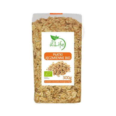 Płatki Jęczmienne Bio 300 g - BioLife