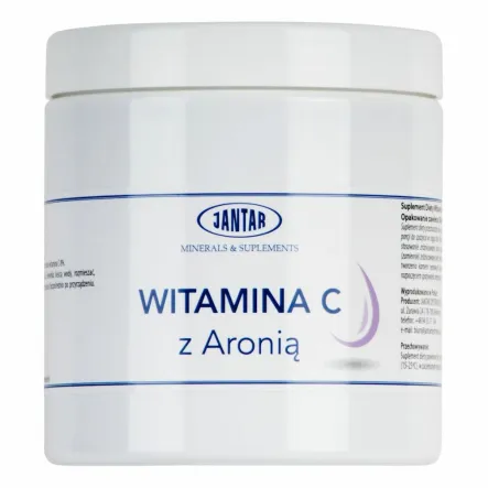 Witamina C z Aronią w Proszku 500 g - Jantar - Wyprzedaż
