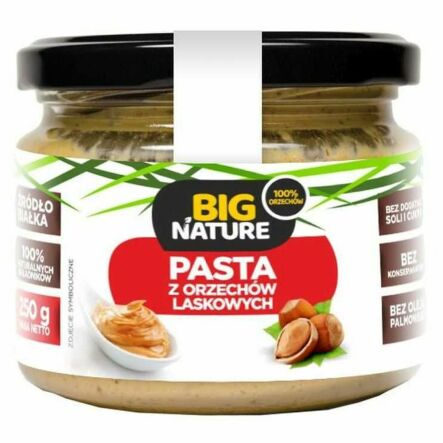 Pasta z Orzechów Laskowych 250 g - Big Nature
