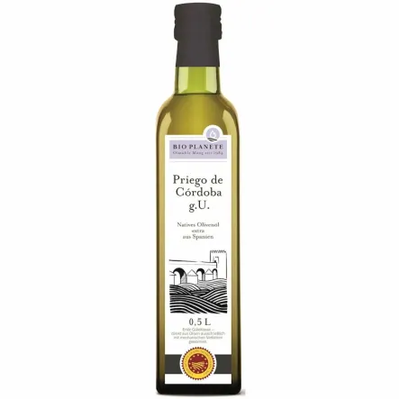 Oliwa z Oliwek Extra Virgin Priego De Cordoba G.U. Bio 500 ml - Bio Planete