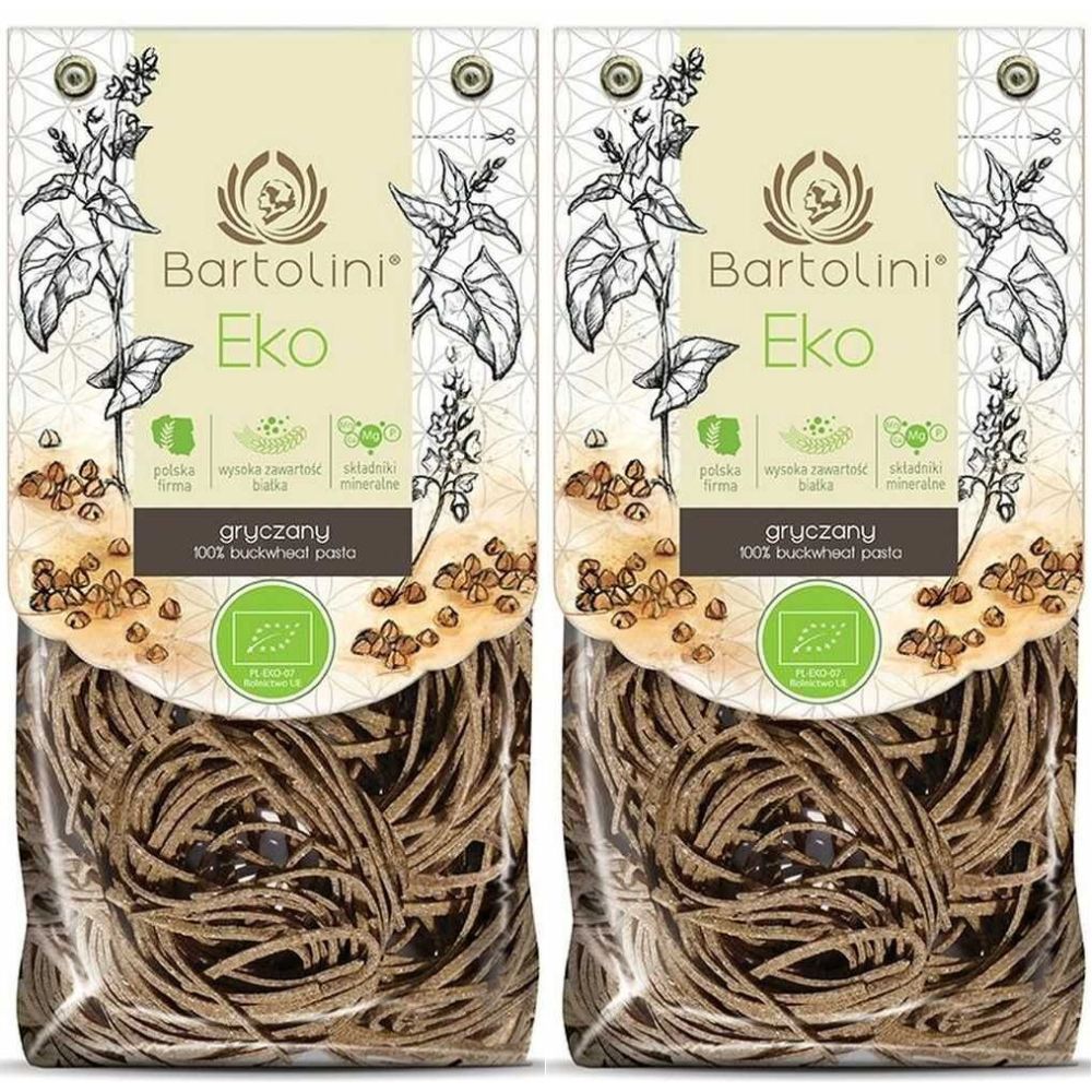 2 x Makaron Gryczany Gniazdka Bio 250 g - Bartolini