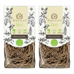 2 x Makaron 100% Gryczany Gniazda Bio 250 g Bartolini