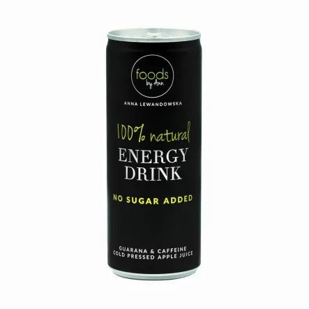 Natural Energy Drink Jabłko 250ml - Foods by Ann