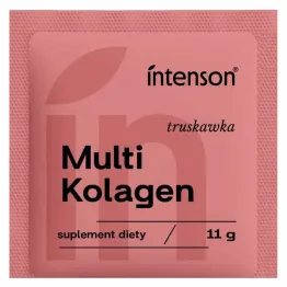 Multi Kolagen Truskawka Saszetka 11 g - Intenson