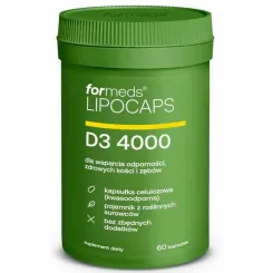 Lipocaps Witamina D3 4000 60 Kapsułek - Formeds