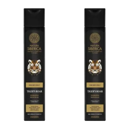 2 x Naturalny Energetyzujący Żel Pod Prysznic Dla Mężczyzn 250 ml - Natura Siberica Men