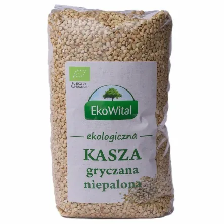 Kasza Gryczana Niepalona BIO 1 kg - Ekowital