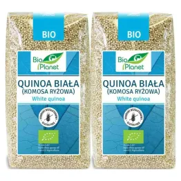 2 x Ekologiczna Quinoa Biała -  Komosa Ryżowa Bezglutenowa 500 g Bio Planet