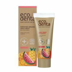 Owocowa Pasta do Zębów dla Dzieci Cosmos Organic 75 ml - ECODENTA