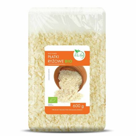 Płatki Ryżowe Bio 600 g - BioLife